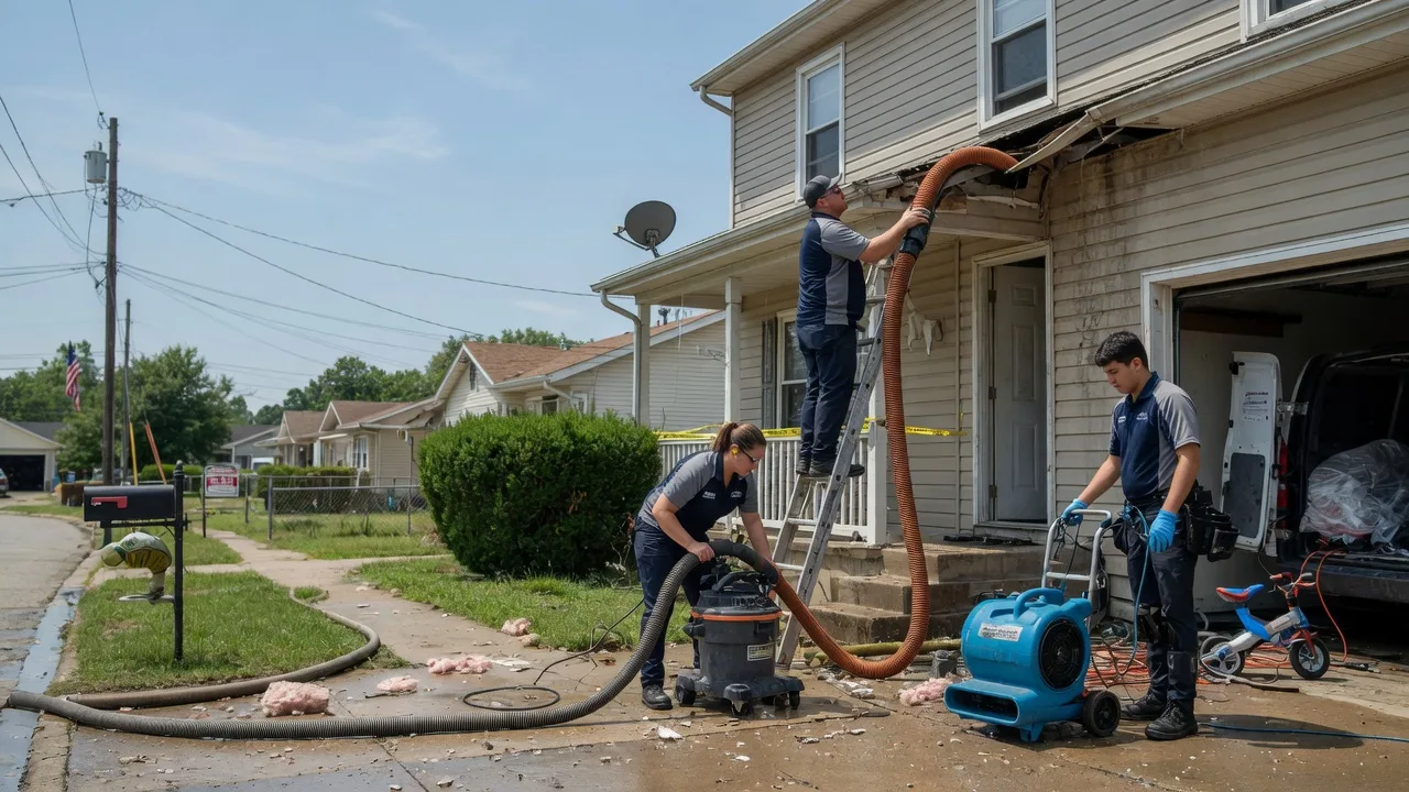 Water Damage Restoration in Hull, IA near me